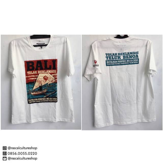 TSHIRT BTR ( BALI TOLAK REKLAMASI)