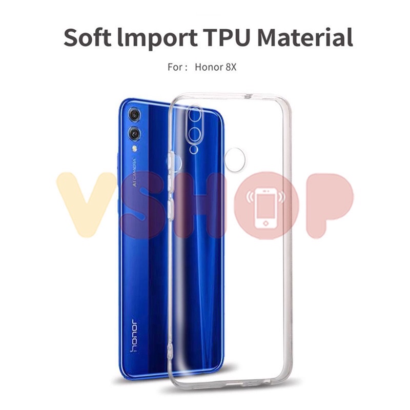 SOFTCASE TRANSPARAN HUAWEI HONOR 8X PREMIUM CLEAR SOFT CASE