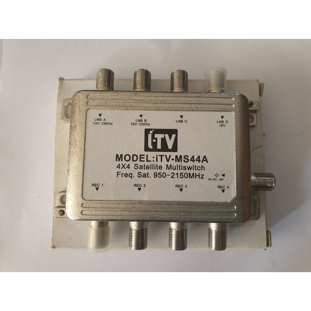 Multiswitch ITV 4x4 Paralel 2 lnb 4 reciver Harga cuci Gudang
