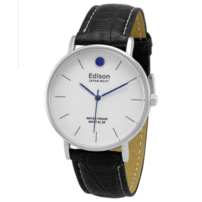 Jam Tangan Edison AR 257.5 G Slim Type Waterproof Japan Movement