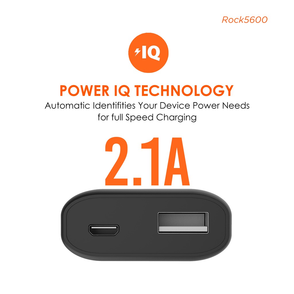 Powerbank 5600mAh  JETE Rock Original Garansi 1 Tahun