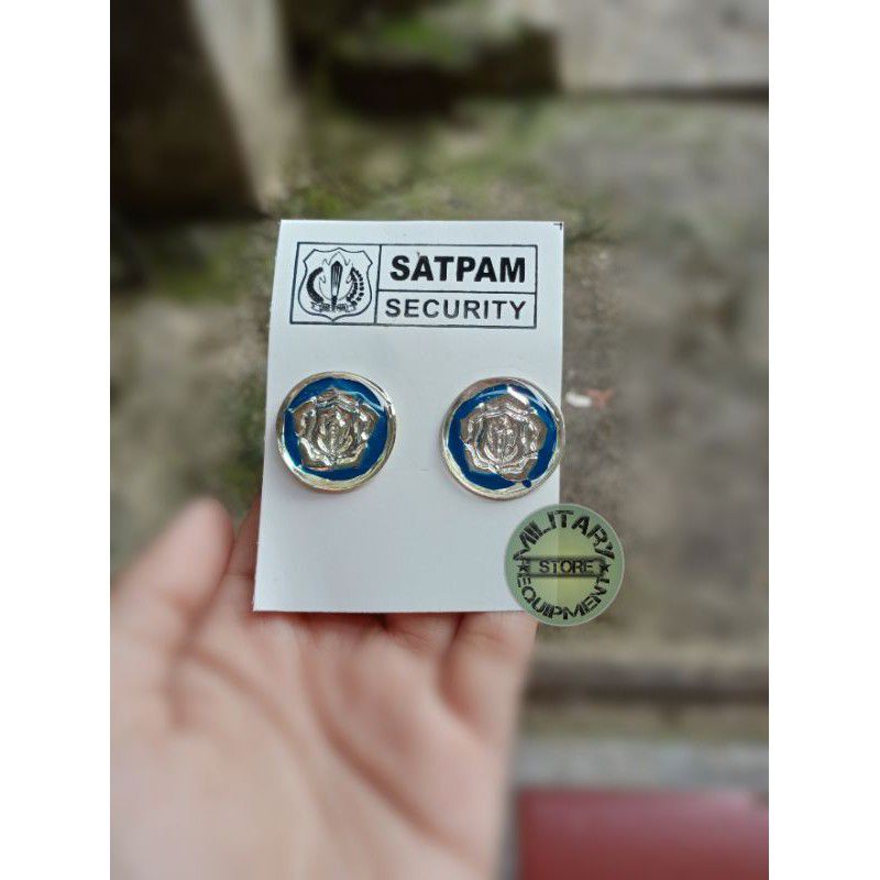 PIN MONOGRAM SATPAM/MONOGRAM SATPAM SECURITY