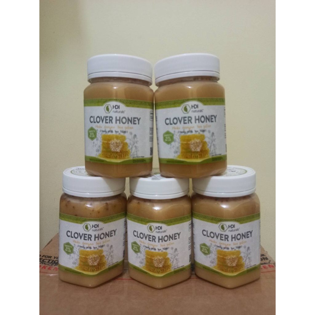 Madu Clover Honey HDI 500 gram Ready Stock