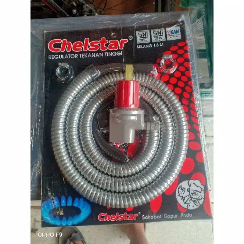 Chelstar , HP 333 NM , Selang + Regulator , Gas , TEKANAN TINGGI High Press