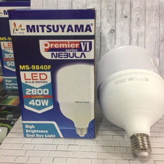 Bohlam lampu LED 40 watt MS 9840F Mitsuyama Nebula Premier