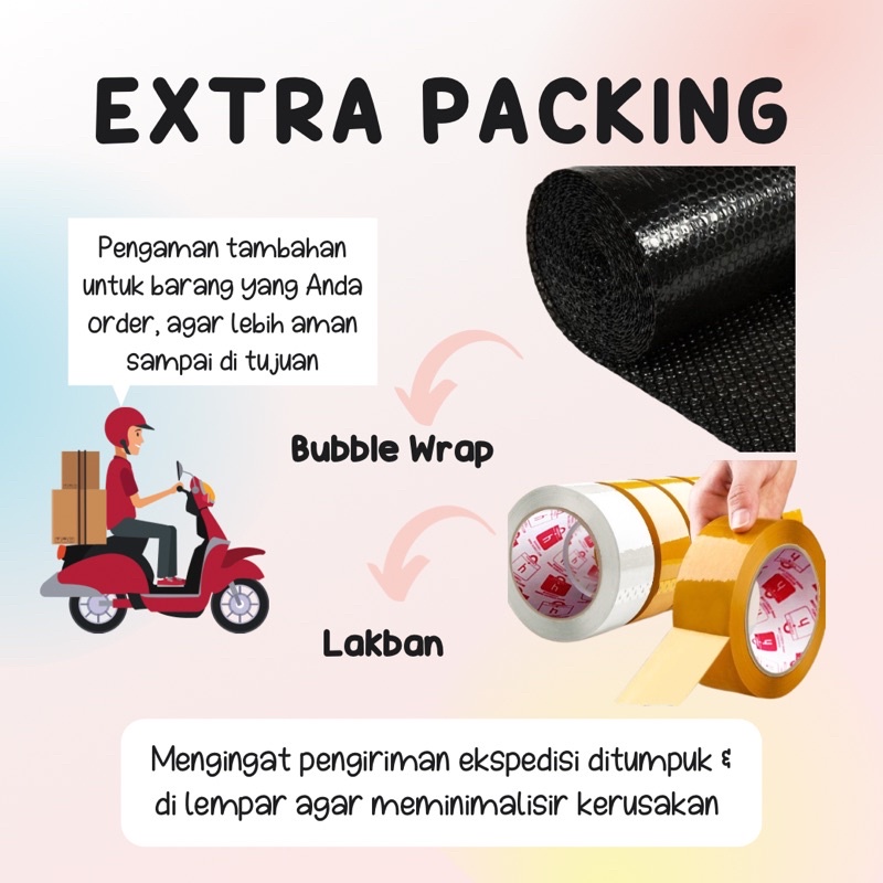 TAMBAHAN EXTRA PACKING