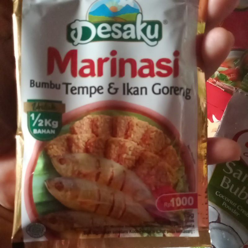 

Marinasi bumbu tempe dan ikan goreng praktis