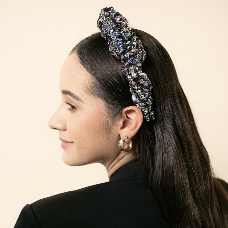 Papipu studio - Bando scrunchies Tweed