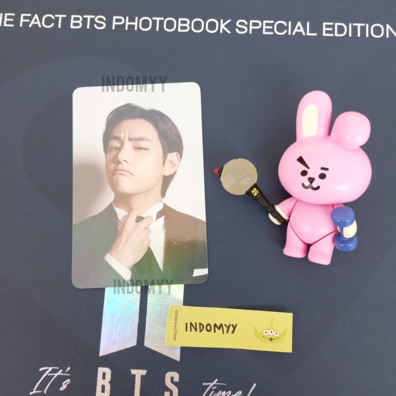BTS The Fact China Random Holo Photocard Taehyung - Official Bangtan photobook benefit random holo p