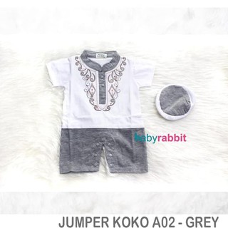 Jumper Koko Romper Koko All Size 3 8 bulan Baju Muslim Jumper Koko Romper Koko All Size 3 8 bulan Baju Muslim