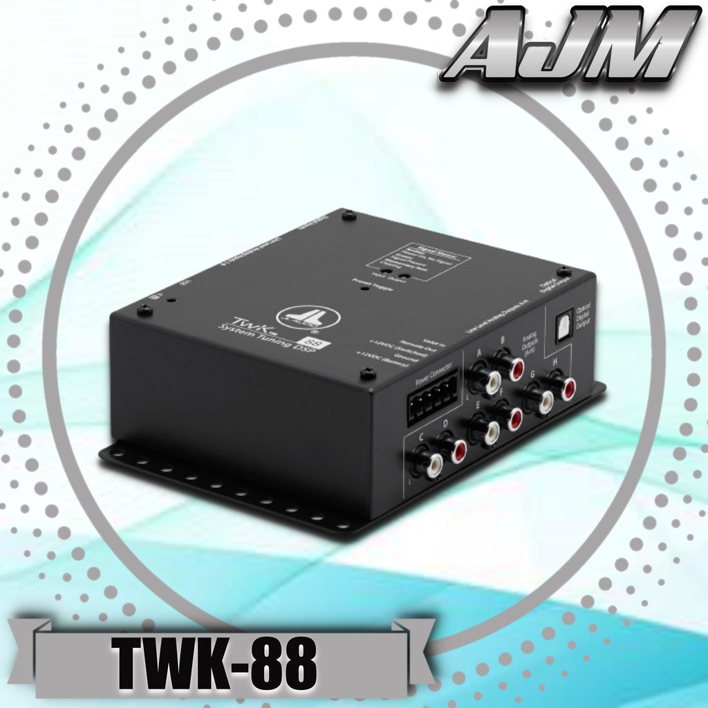 DSP JL AUDIO TWK 88 System Tuning