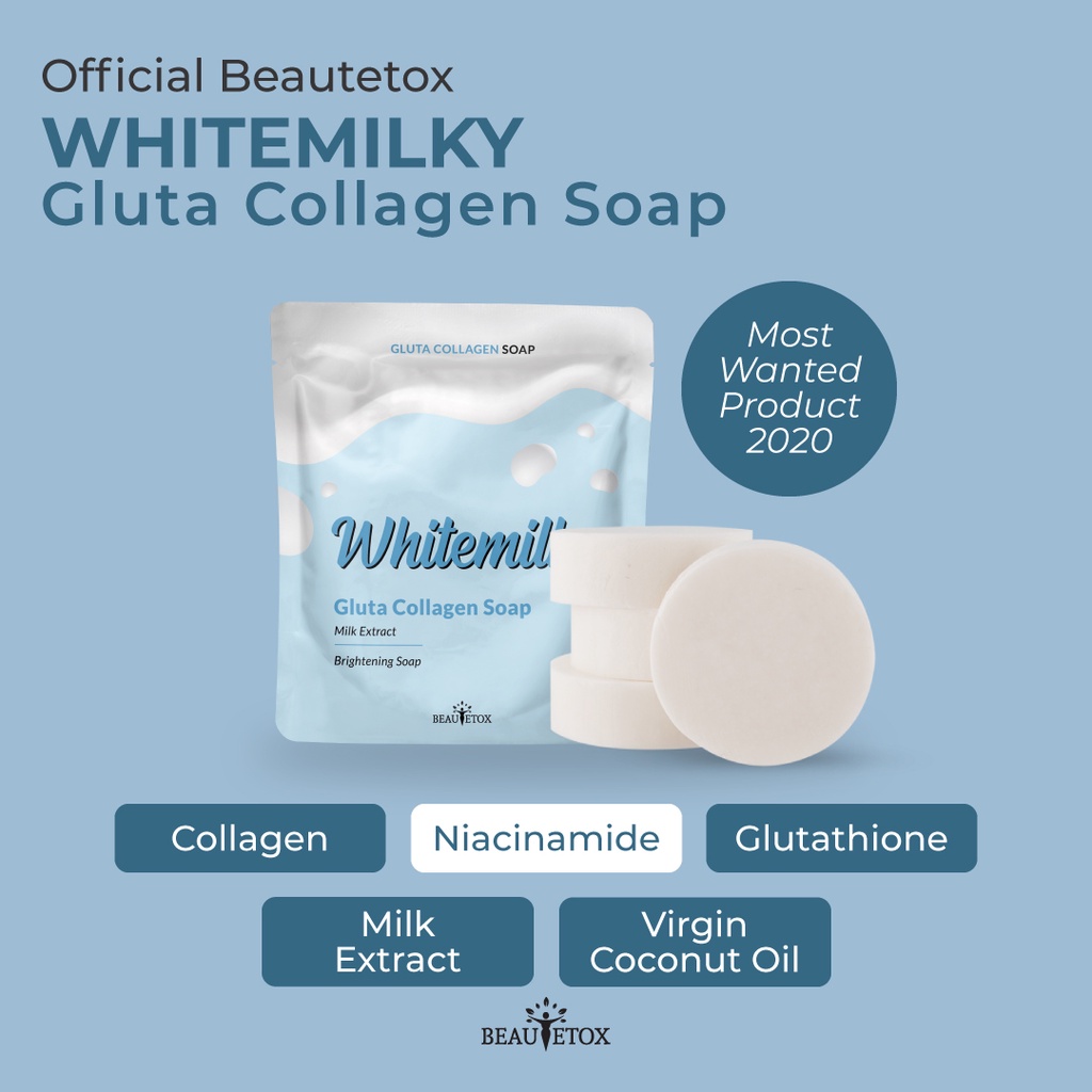 PROMO!! SABUN MANDI GLUTA COLLAGEN BEAUTETOX - BODY SCRUB TANPA BILAS CHOCOWHITE WHITEMILKY JASMINE KOLAGEN LULUR PUTIH COKLAT WHITE