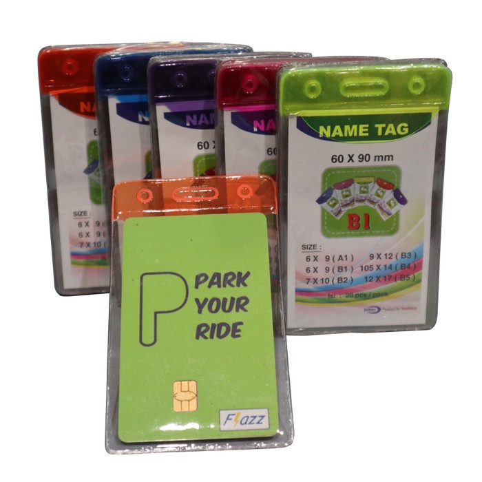 

Sale!!! Name Tag Warna B1 /Card Case/Name Tag Holder/Id Card/Mika Kartu Nama Trendi