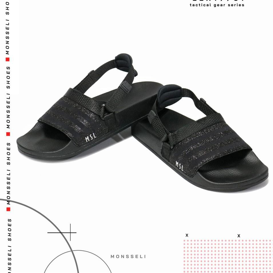 Koleksi Terbaru.. SANDAL WANITA MSL LEXY BLACK