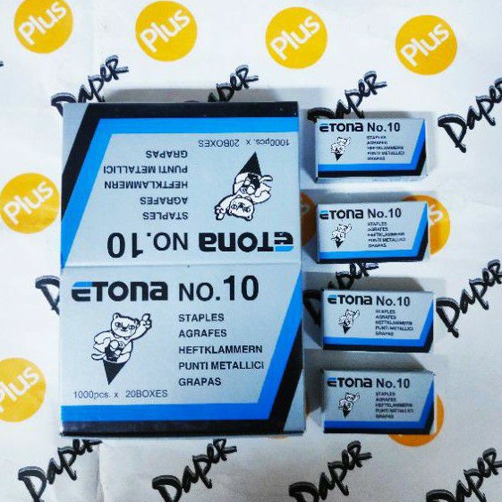 

Isi Staples ETONA No.10 Kecil (ECER)