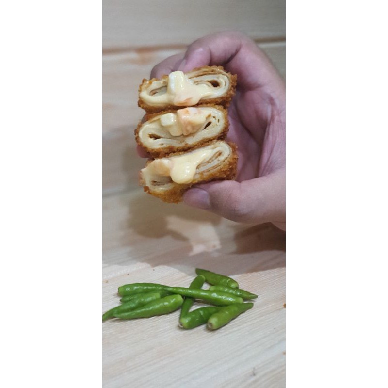 

Risol Udang Spicy Mayo (isi 5)