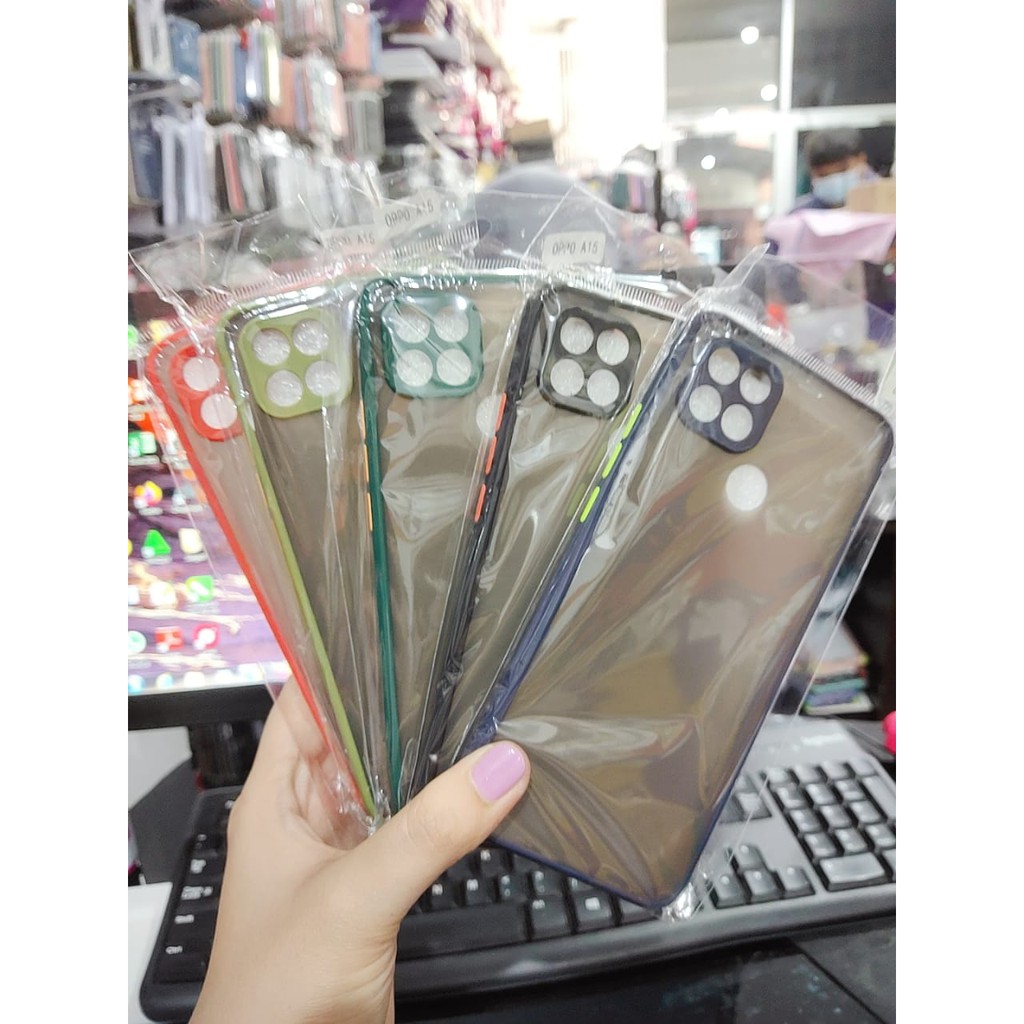 Bumper AERO CASE Oppo A17/A17K/A77S/A57 4G 2022/A15/A15S Premium Hardcase My Choice List Warna Matte