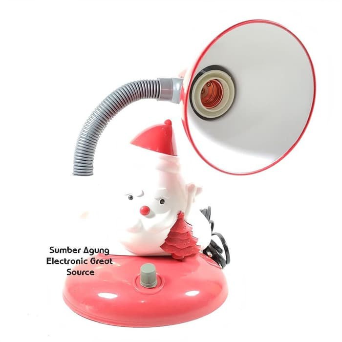 Lampu Belajar Meja Boneka Sinterklas Jiamei D1 Desk Lamp Switch