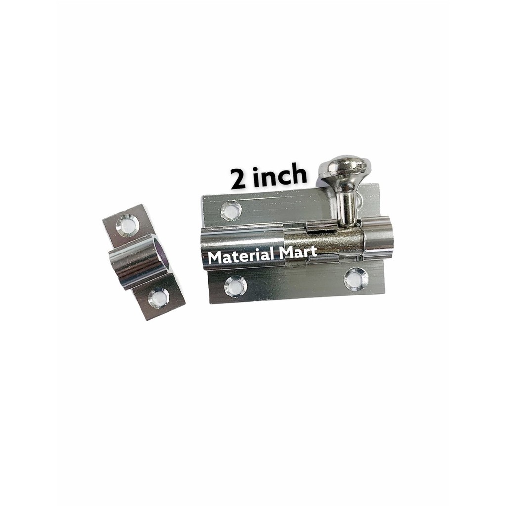 Grendel Pintu 2 Inch | Grendel Aluminium Slot 2&quot; | Grendel Slot Pintu | Material Mart