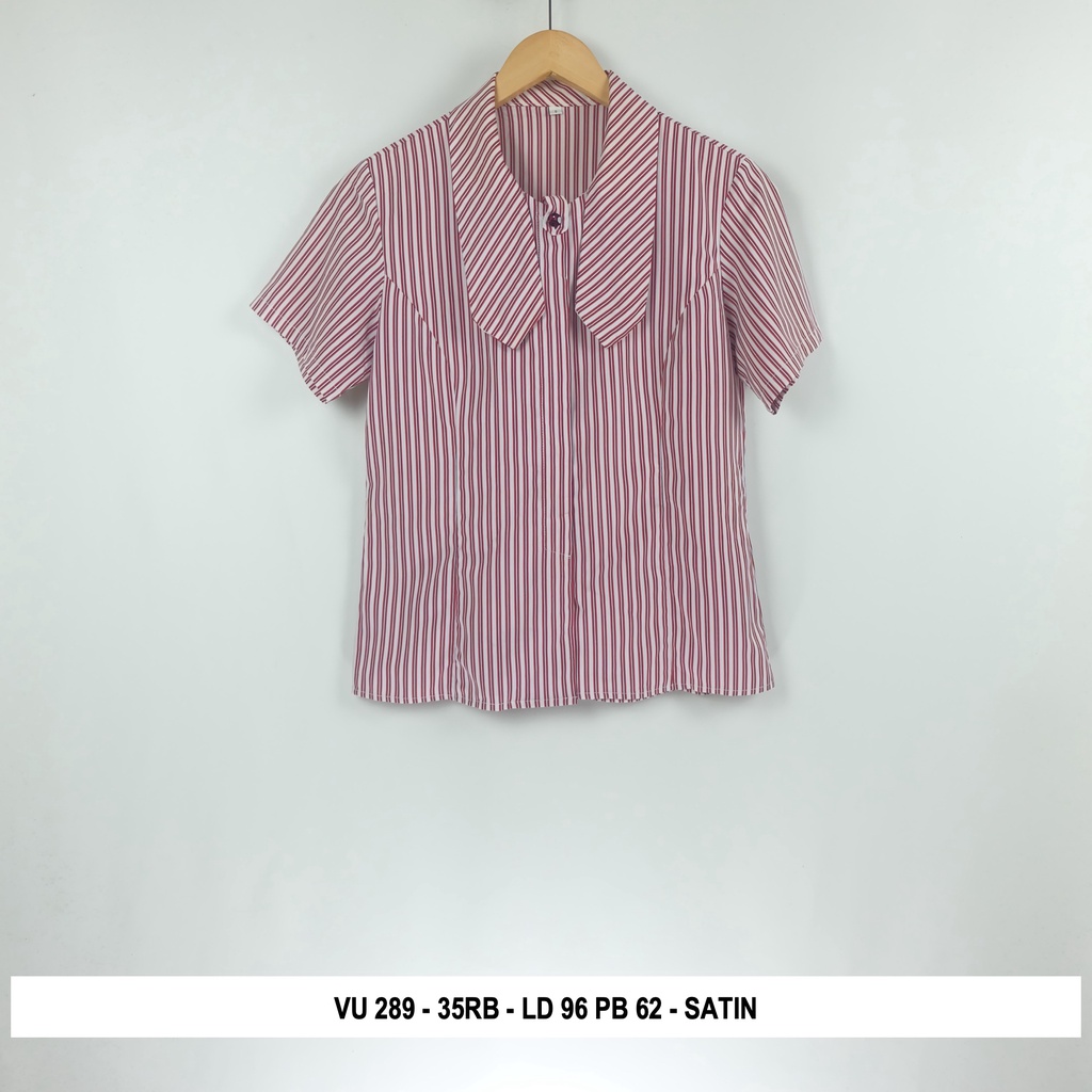 Thrift Blouse Vintage | Kode V4-VU 289