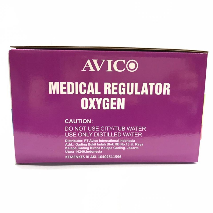 AVICO / LOVIE Regulator Oksigen / Medical Oxygen Regulator / JH 905 B / LVR 005E