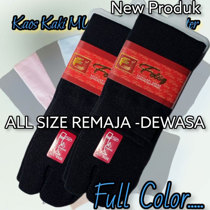 Kaos Kaki JEMPOL/Kaos Kaki Muslimah/Kaos Kaki Kekinian/Kaos Kaki Polos/Hot Item/Best Seller