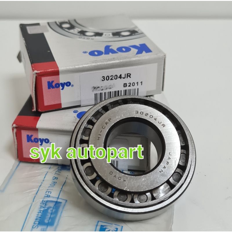 bearing 30204 jr koyo/bearing roda depan luar zebra s89