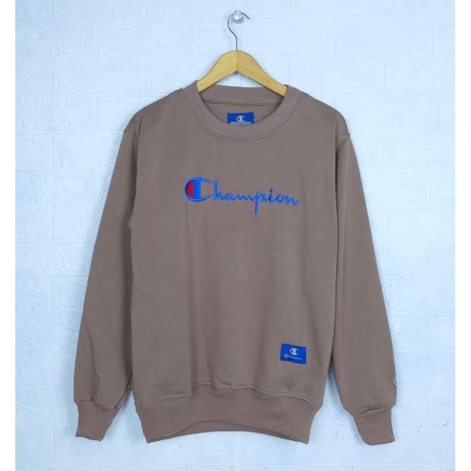 sweater crewneck champion bordir original full tag bahan tebal / jaket hoodie champion / sweater hoodie champion pria dan wanita / Champion / jaket cowok terbaru 2021 / Sweater Laki Laki / Sweater Pria Terbaru 2021 Keren Gaya