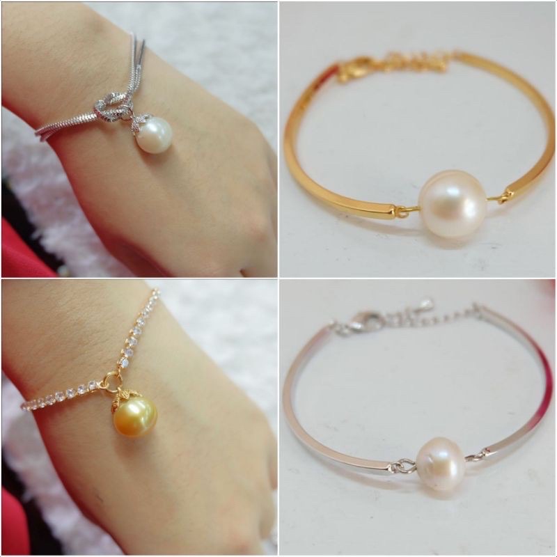 Gelang mutiara laut murah mewah|gelang mutiara laut asli| gelang mutiara laut bersertifika | gelang 