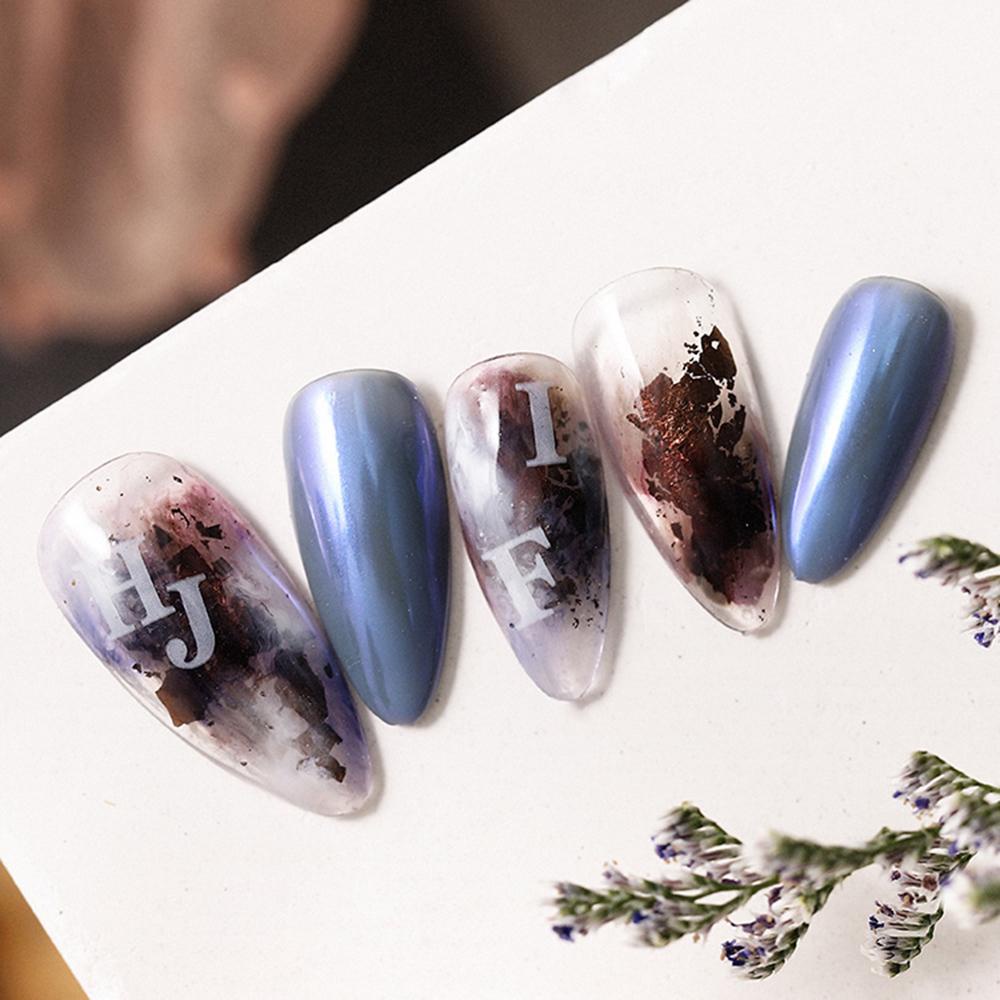 AUGUSTINA Agustina Huruf Inggris Nail Art Stiker Wanita Rumah Salon Font Tua Angka Karakter Simbol Self Adhesive Nail Foils