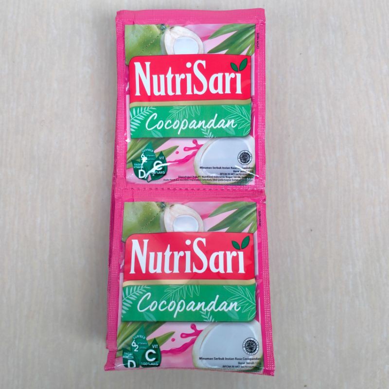 

Nutrisari Cocopandan 1 Renceng 10 sachet