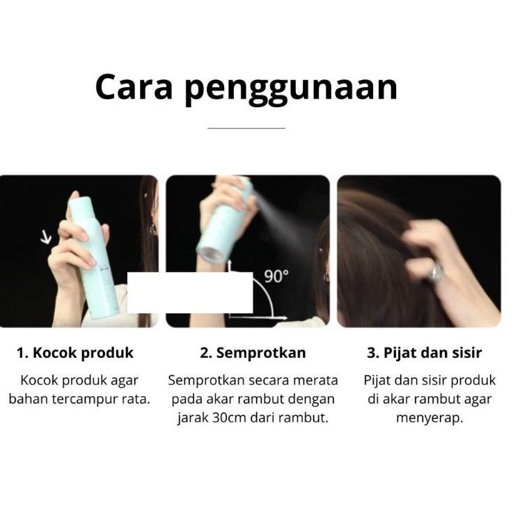 [KODE JKZJB] LOVEPARKOUR Dry Shampoo Shampo 150ml Love Parkour Volume Spray