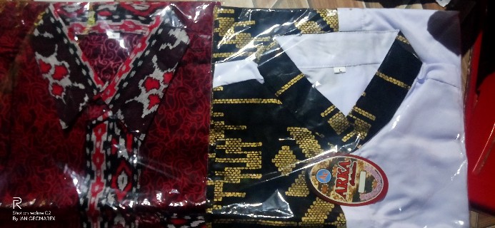 Size M L Xl Xxl  Bswart Batik Hrb026 Kenongo Hem Pendek Padi Pekalongan M L Xl Batik Pria Murah