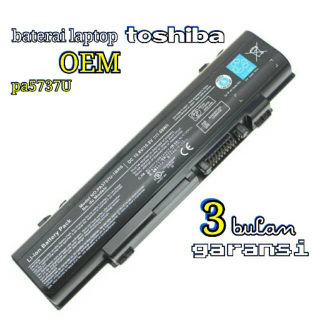 Baterai toshiba qosmio F60 F750 F755 OEM pa3757u