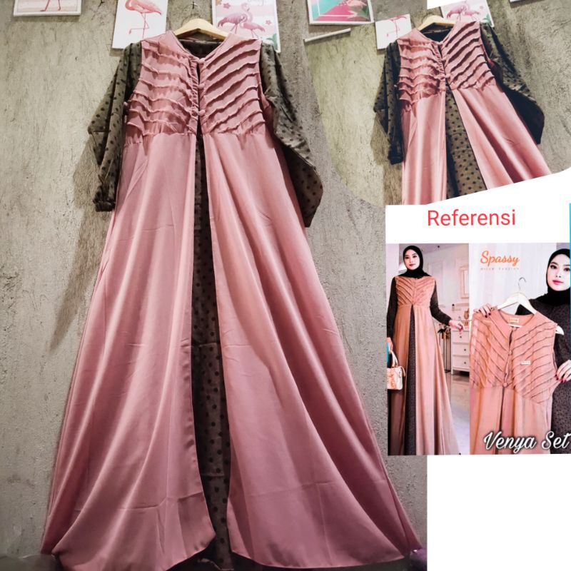 BISA COD | DRESS SALUR OUTER CERUTY | DRESS SALUR KATUN RAMI | DRESS SALUR MURAH | GAMIS SALUR KATUN RAMI | GAMIS BEST SELLER | DRESS MURAH BEST SELLER