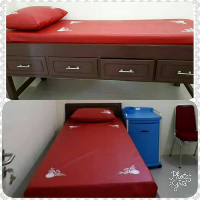 SPREI POLOS BAHAN PERLAK WATERPROOF BAHAN MURMER READY POLOS