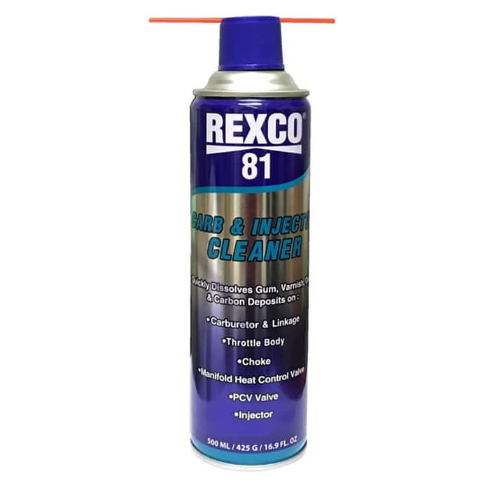 Rexco 81 Pembersih Karburator dan Injektor (Cleaner) 500 Ml