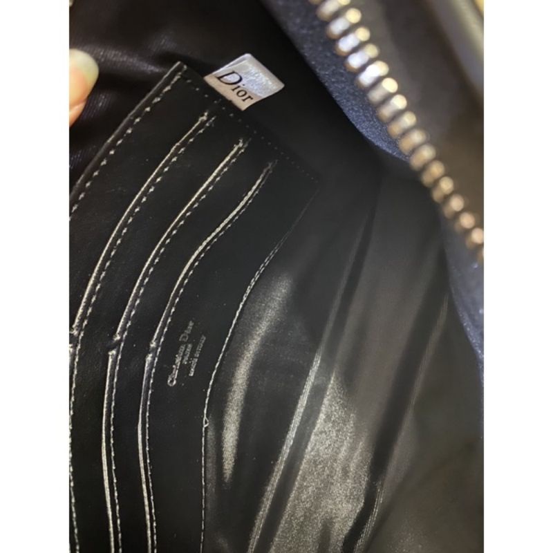 Clutch DORI Black White Tas Tangan Handbag Semi premium impor
