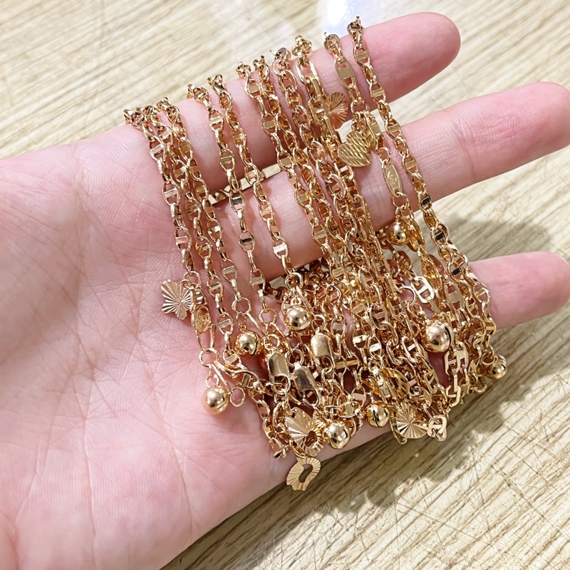 GELANG BIJI TIMUN / BIJI KOPI + 2X MAINAN 300