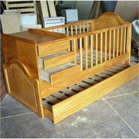 tempat tidur bayi unik, box bayi kayu jati Mebel Jepara