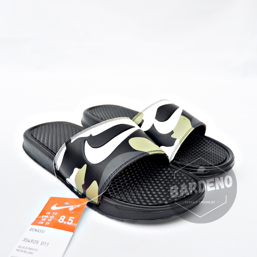 sandal nike benassi cow motif/sandal flipflop/sandal slop/sandal pria-2
