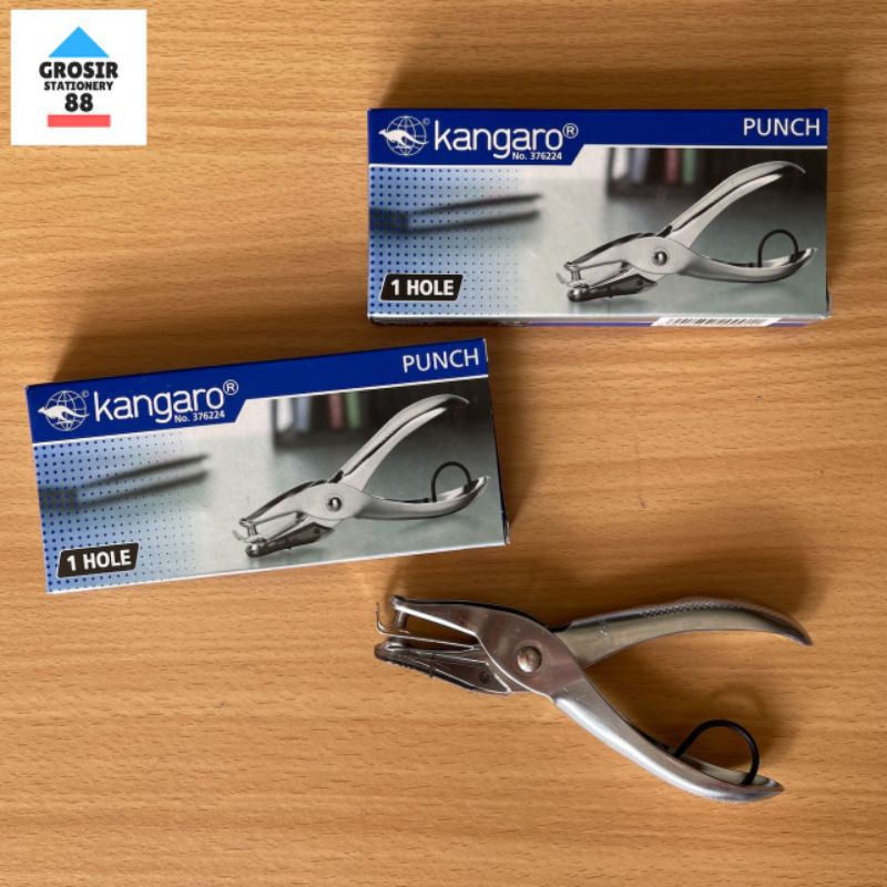 

Pembolong Kertas / Pelubang Kertas 1 Lubang Kangaro One Hole Punch