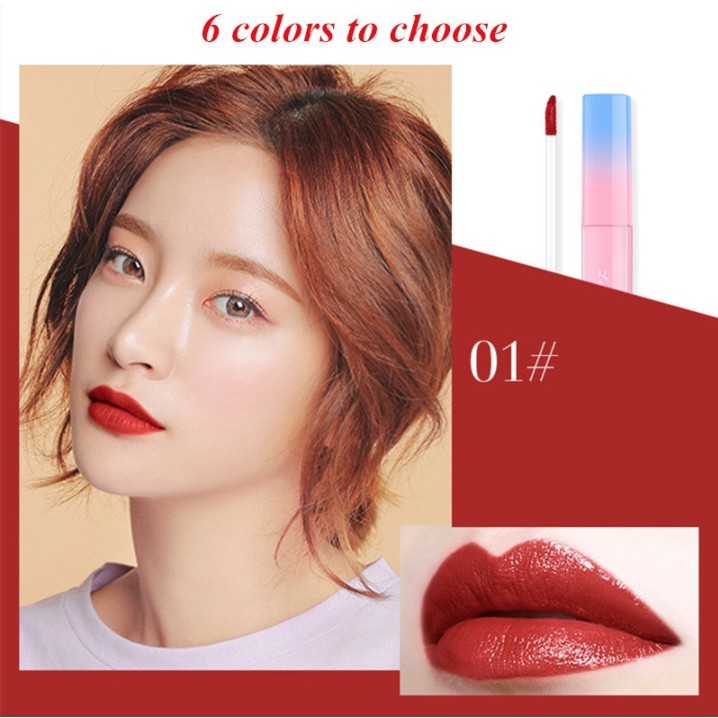 LAMEILA Lipstick Cair Kosmetik Lip Glaze Velvet Metal Bibir Makeup Kecantikan Lip Tint Lipstik Lip Gloss LA035