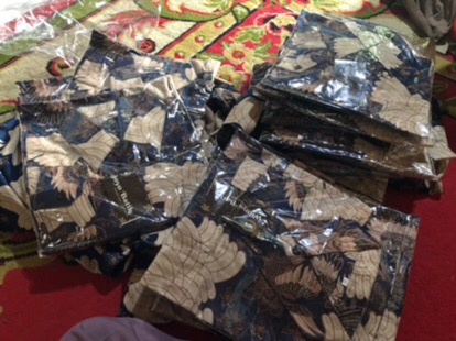 Kemeja Batik Pria Lengan Panjang Size M L Xl Xxl Bswart Batik Hrb026 Kenongo Hem Adipati Padi