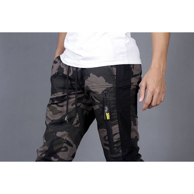 celana Jogger jogger loreng Celana panjang pria Jogger celana jogger army