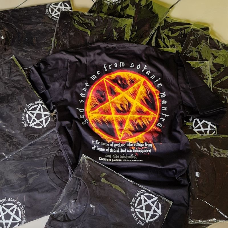 DSHRMNC T-SHIRT SATANIC || READY STOCK SIZE M,L,XL,XXL GASS ORDER !!