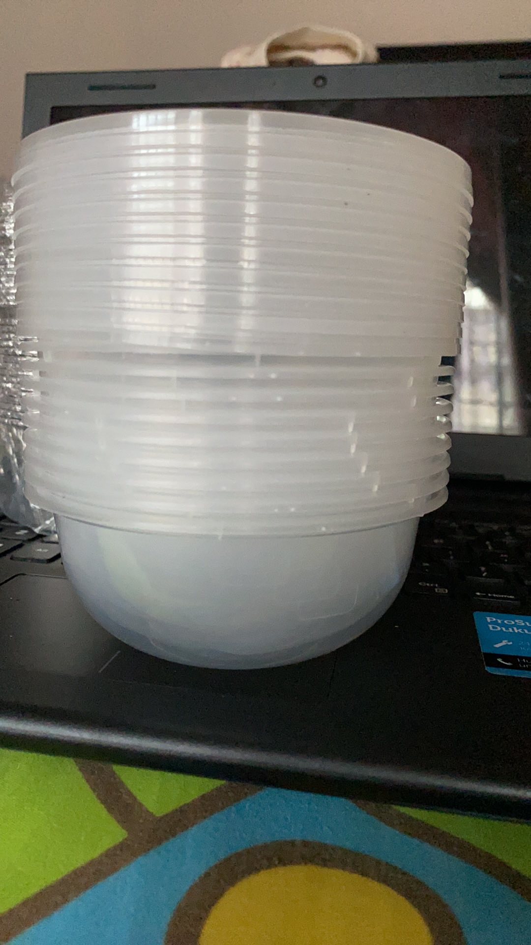 Mangkok Thinwall 200ml/mangkok Tahan Panas Microwave