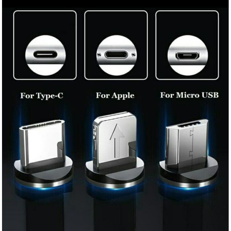 KABEL CAS MAGNET 3IN1 ORIGINAL X- CABLE METAL MAGNETIC CABLE STOTNGER MAGNETISM FAST CHARGING