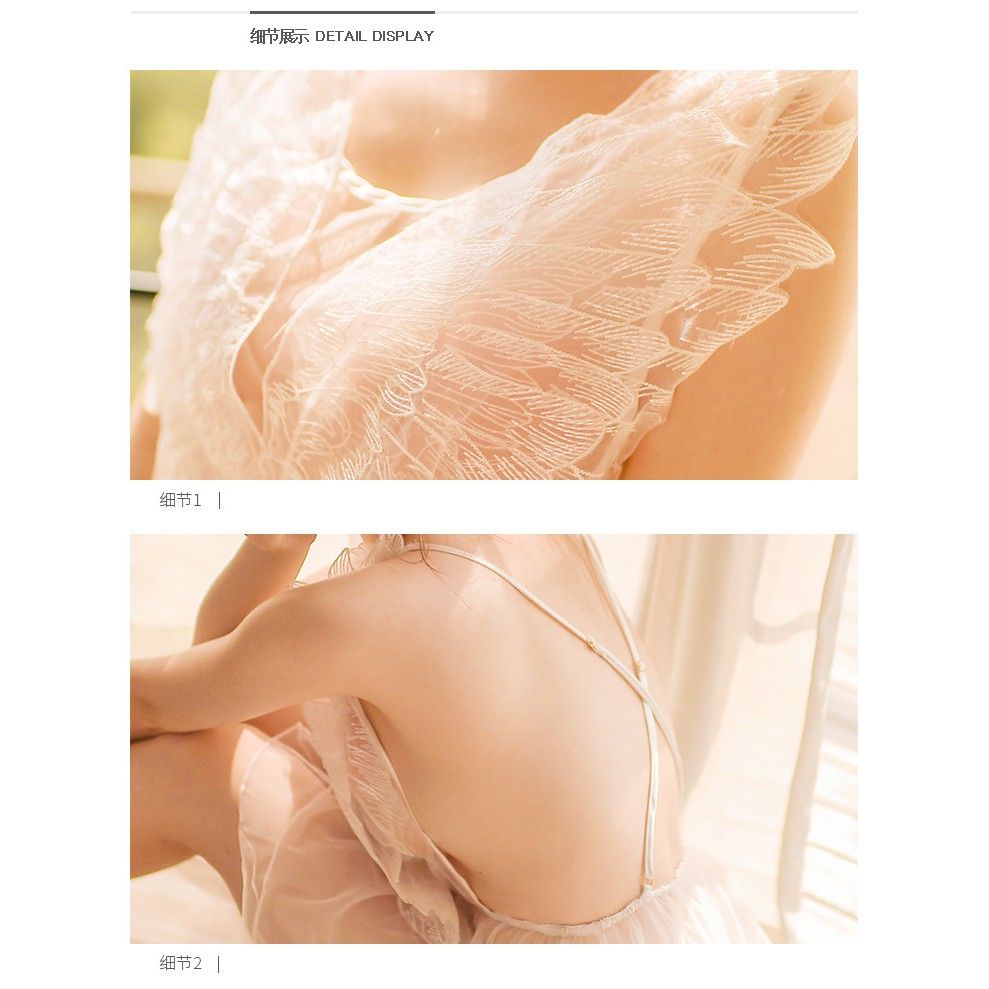 LI-93 ballerina swan ballet lingerie baju tidur wanita seksi cosplay