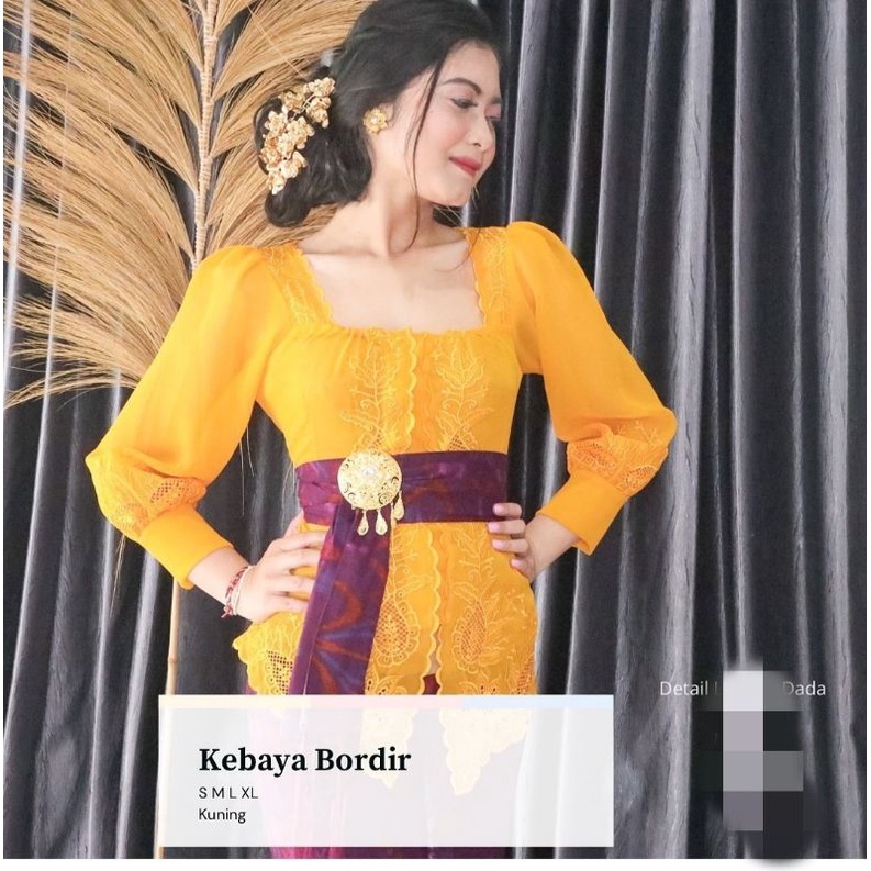 kebaya bordir sabrina